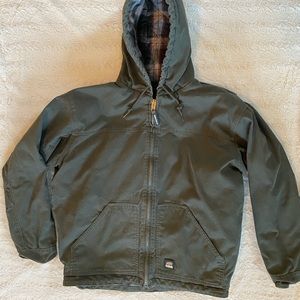 Berne flannel lined work coat